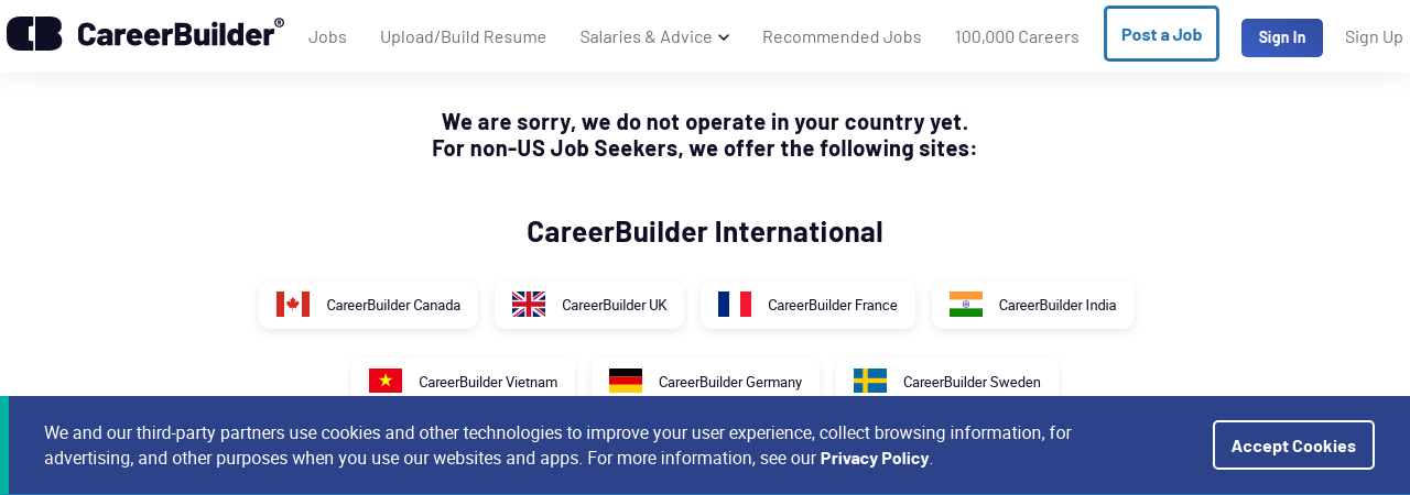 CareerBuilder website