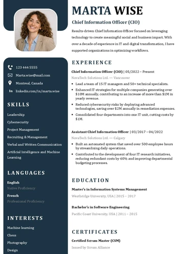 Free Graduate CV word