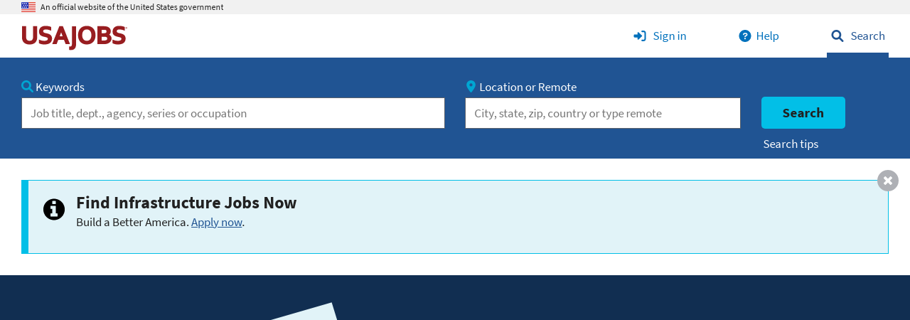 USAJOBS website